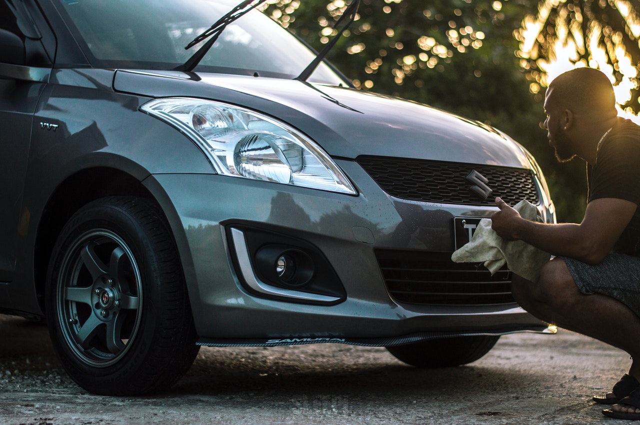 clean and prepare the used car for selling